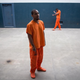 Keith Spike in the outdoor yard connected to his living quarters at Falkenburg Road Jail in Tampa, Fla.
Loren Elliott/produced for the Tampa Bay Times